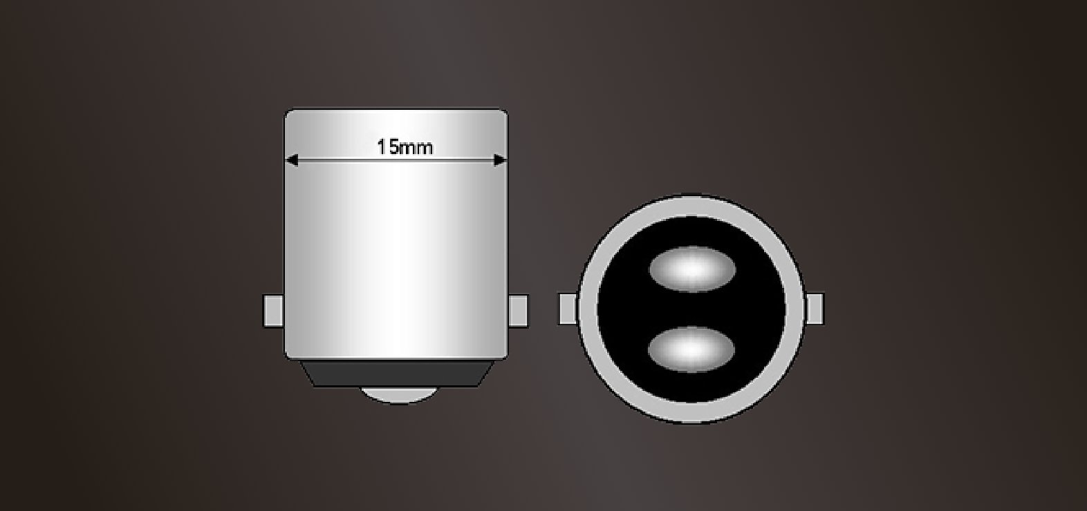 15mm (Ba15d) Bayonet LED Replacement Lamps
